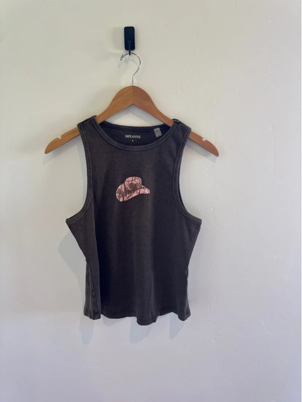 Cowgirl hat tank